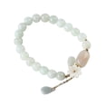 thumbnail image 3 of Pulsera de jade, pulsera de piedra, pulseras elásticas, pulsera de protección para mujer, 3 of 7