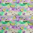 thumbnail image 1 of oneOone Polyester Lycra Dusty Purple Fabric Tropical Sewing Craft Projects Fabric Prints By Yard 56 Inch Wide, 1 of 5