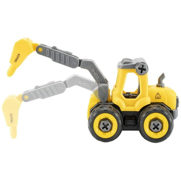 Take Apart Construction Vehicles 4 in 1 - STEM Building Set with