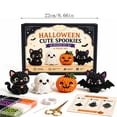 thumbnail image 4 of Mini 3D Beaded Animal Kit, Cute Pumpkin Ghost DIY Craft Bead Embroidery Set Gift for Stress Relief, for Adults, Teenagers, and Beginners, 4 of 10
