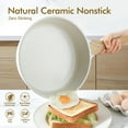 thumbnail image 3 of Nonstick Ceramic Cookware Set 13-Piece, Healthy Kitchen Pots and Pans with Stay-Cool Handles, 3 of 8