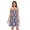 Folk Art Arabesque, variant on Dailycode Summer Dresses for Women Strapless Casual Beach Cover Ups Folk Art Arabesque Tube Top Sundress