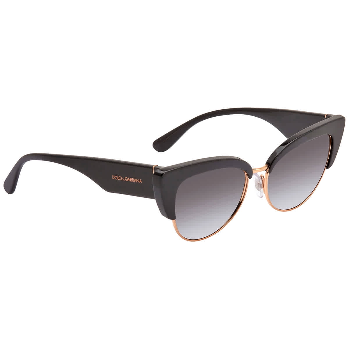 Dolce and Gabbana Cat Eye Ladies Sunglasses DG43465018G53