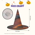 thumbnail image 3 of Sombreros de bruja para Halloween GAGALU Wizard Cosplay Sunset, 2 unidades, 3 of 8