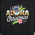 thumbnail image 3 of Lilo & Stitch - Aloha Christmas - Women's Lightweight French Terry Long Sleeve Shirt, 3 of 5