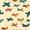 Brown Cartoon Planes Pattern, variant on FORMRS Boys Swim Trunks Quick Dry Mesh Lining Beach Boardshorts, Sizes XS-XL, Colorful Airplanes Pattern