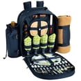 thumbnail image 1 of Picnic At Ascot 081X-TG Four Person Backpack with Blanket - Trellis Green, 1 of 1