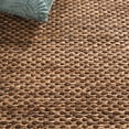 thumbnail image 6 of SAFAVIEH Natural Fiber Isador Abstract Area Rug, Natural/Dark Brown, 8' x 10', 6 of 7