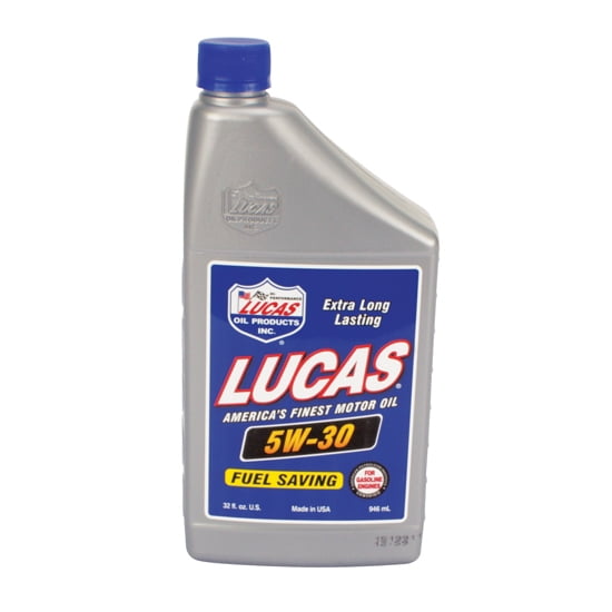 Lucas Oil 10474 SAE 5W30 High Performance Engine Oil, 1 Quart Walmart