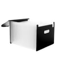 thumbnail image 4 of GOOHOCHY 1Pcs White Plastic File Organizer for Office and Home Use 68x33cm Expanding Folder with Security Closure, 4 of 8