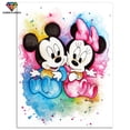 thumbnail image 1 of Disney-pintura de diamantes de dibujos animados, Mickey Mouse, bordado de mosaico de taladro redondo completo, arte de punto de cruz, decoración DIY para habitación de niños, 1 of 4