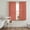 Terracotta Red, variant on Rustic Light Gray Sheer Curtains 72 Inch Length 2 Panels Set, Farmhouse Solid Color Voile Window Treatment Rod Pocket Curtains Sheers Drapes for Bedroom/Living Room/Kitchen 52"x72"x2