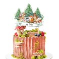 thumbnail image 1 of Decoraciones para pastel KINGZONE de animales del bosque para baby shower, 1 of 7