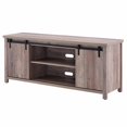 thumbnail image 4 of Evelyn&Zoe Deacon Rectangular TV Stand for TV's up to 65", Gray Oak, 4 of 9