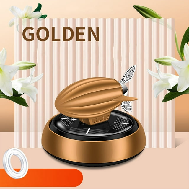 Xihbxyly Perfume Solar para Coche, Diseño de Nave Espacial de Alta Gama, Aroma Duradero, Fragancia Floral, Apto para Bebés, Ubicación Flexible, para La Consola Central Del Salpicadero, Opciones En Ro