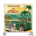 thumbnail image 1 of Welcome to Cuba Travel Vintage - 5" Vinyl Sticker - For Car Laptop I-Pad - Waterproof Decal, 1 of 1