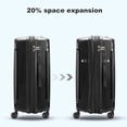 thumbnail image 5 of Neatifyes Luggage Set, 3-Piece Hardside Suitcase Set, 20-inch Carry On, 24-inch, 28-inch Luggage, 5 of 9