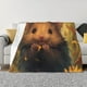 thumbnail image 1 of Balery Cute Sunflower Guinea Pig Manta de Franela con Dibujo, Lujo Ultra Suave y Cálido, Antipelusa y Resistente a las Arrugas para Cama, Sofá, Camping -80"x60", 1 of 6