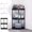 🔥 Black_Base#3108, variant on Bathroom Corner Storage Rack | Plastic & Stainless Steel Shelves with Drainage Holes & Removable Rollers | Floor-Standing Organizer | Black or White | 22.05x14.17in | 1 Pack