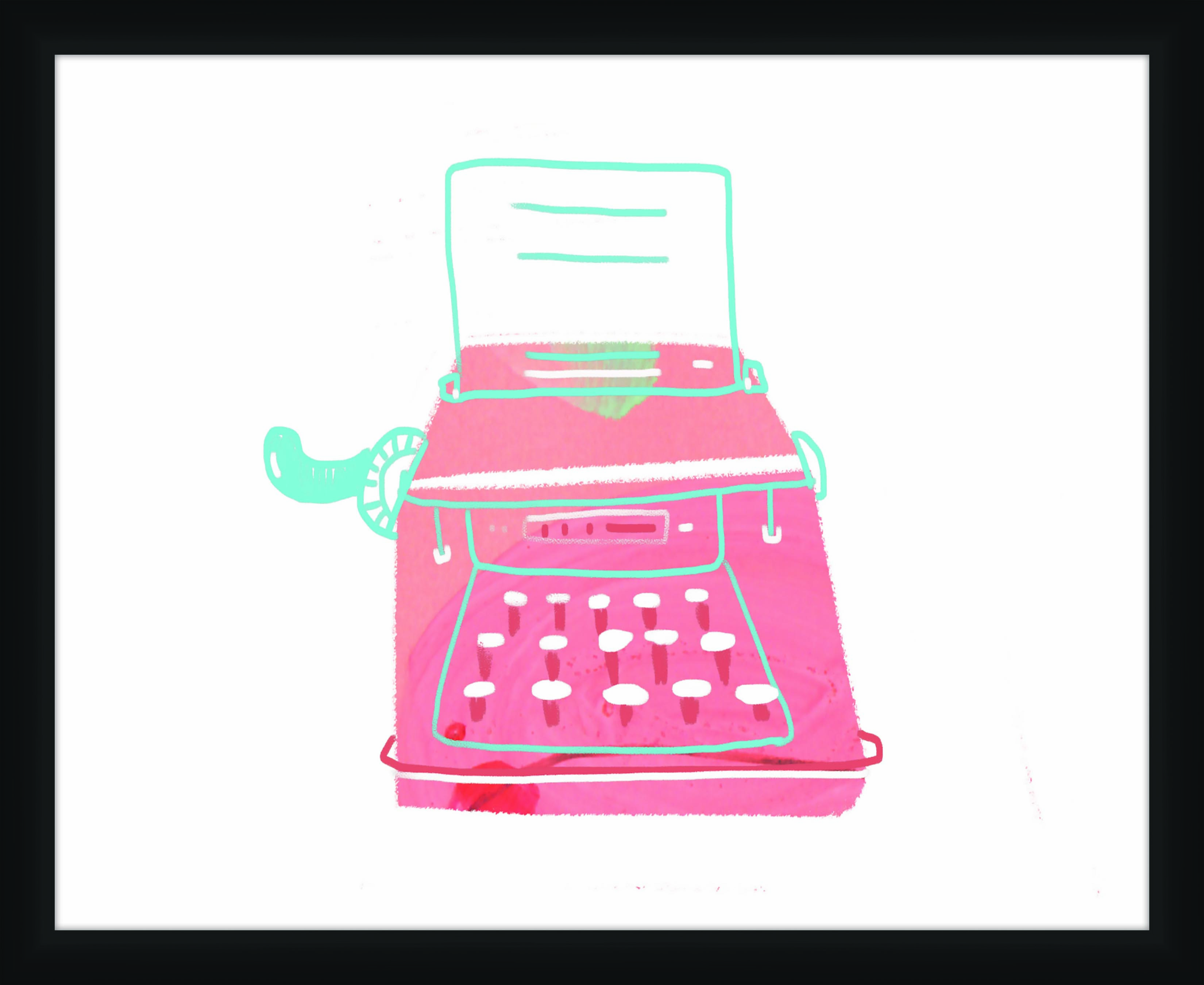 Pink Typewriter