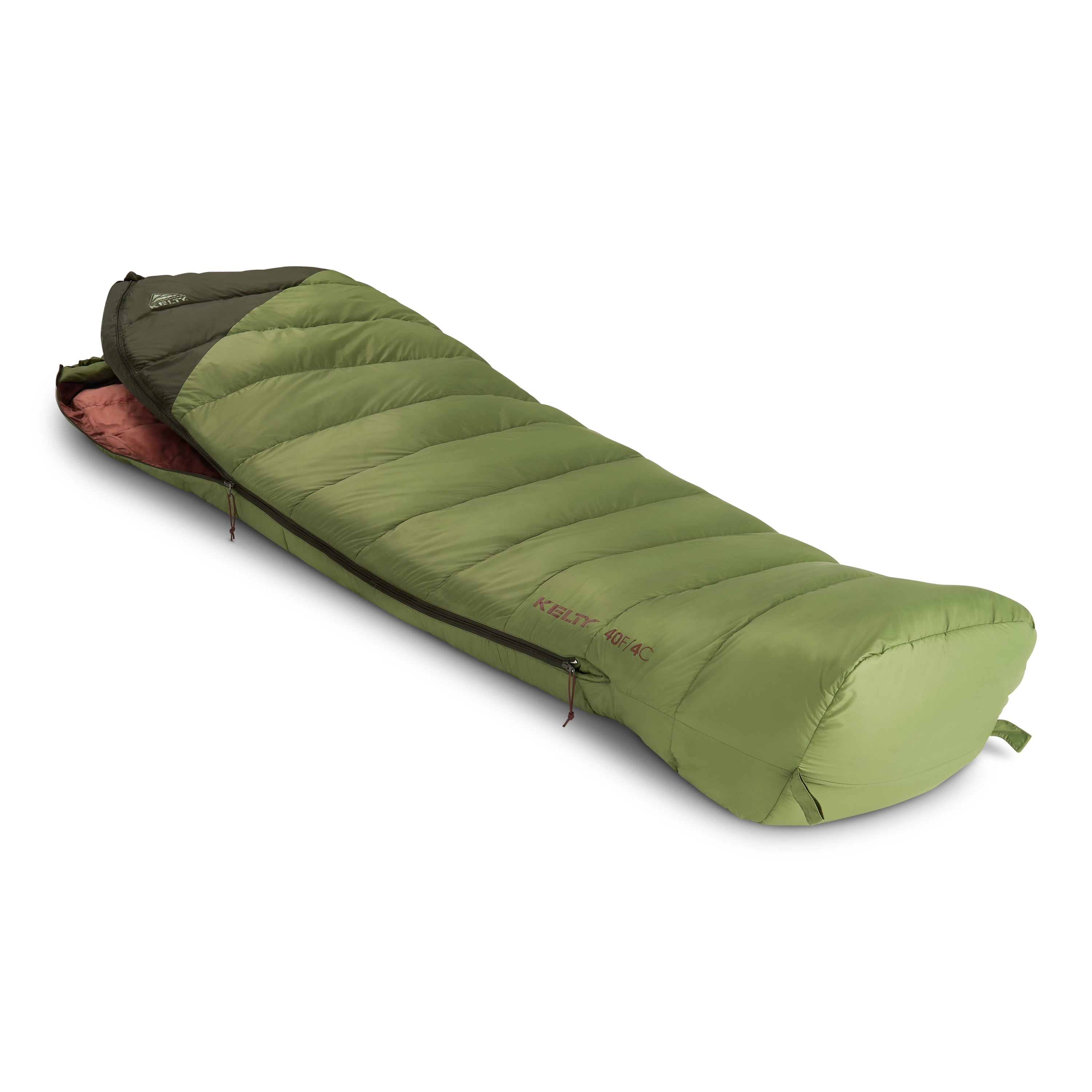 Kelty | Cosmic 40° Degree Sleeping Bag, Long, 550 Down - Compact and Cozy - Summer