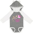thumbnail image 3 of Inktastic I Love My Daddy Girls Long Sleeve Baby Bodysuit, 3 of 5