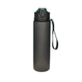 thumbnail image 2 of Cevemin Frosted Sports Water Bottle 750ml, 1-Piece Plastic Water Bottle - Solid Color Frosted Drink Bottle with One-Hand Press Open Lid, Spill-Proof Design for Travel, Workouts, Outdoor Activities, 2 of 6