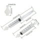 thumbnail image 2 of 4pcs Nasal Syringe For Baby, Silicone Baby Nasal Aspirator Qucik Syringe Nose Cleaner Rinsing Tool For Baby/infant/kid, 2 of 5