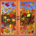 thumbnail image 1 of Pegatinas CCINEE para Ventanas 216 Unidades PVC Hojas de Arce, 1 of 1