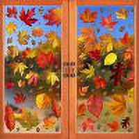 Pegatinas CCINEE para Ventanas 216 Unidades PVC Hojas de Arce