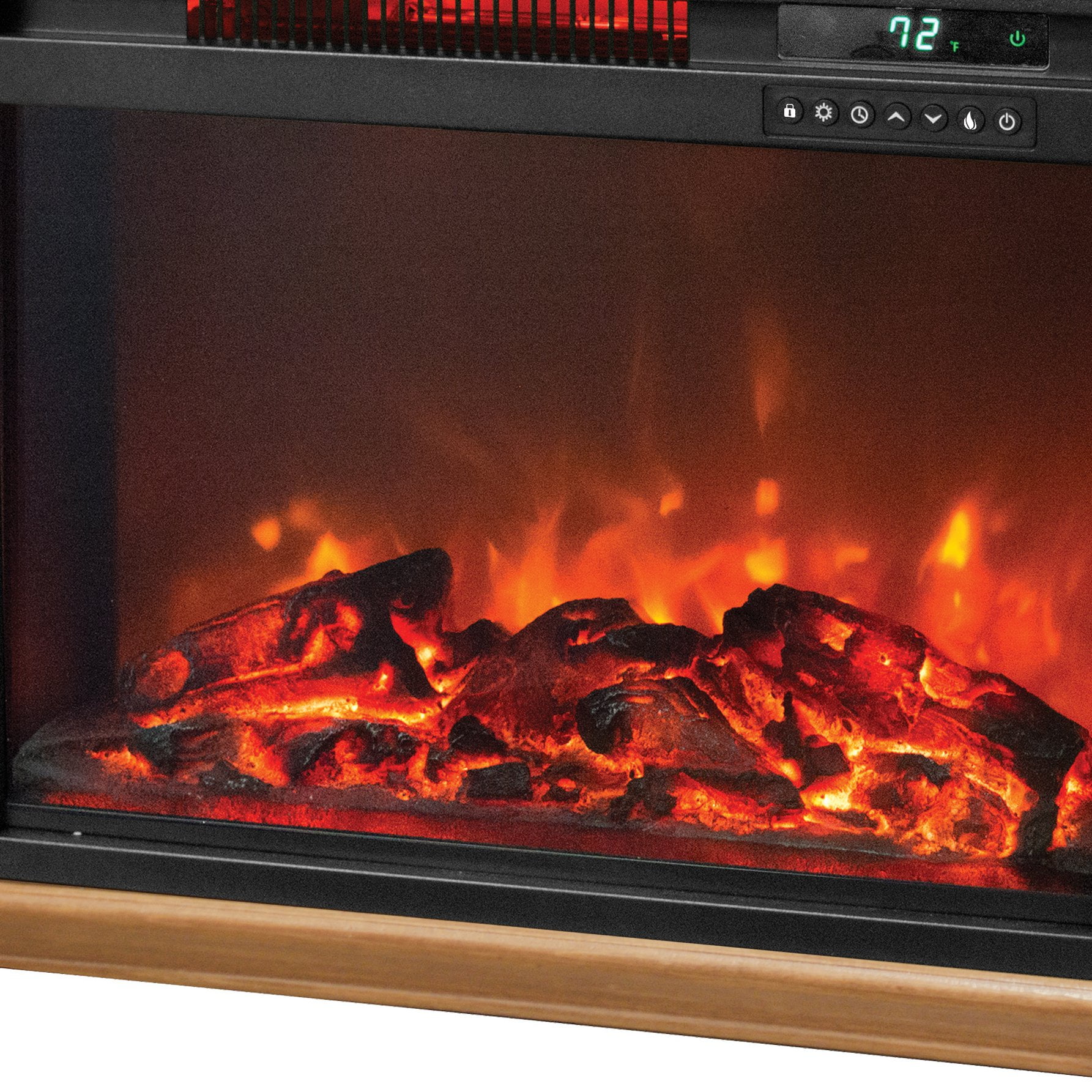 Lifesmart 1500 Watt Large Infrared Quartz Electric Portable Lifesmart 1500 Watt Large Infrared Quartz Electric Portable Fireplace Heater Com