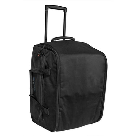 Rockville SB12M Rolling Travel Bag For Select 12  DJ PA Speakers+Handle+Wheels