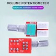 thumbnail image 4 of Potenciómetro Volumen Placa Adaptadora Dual 50k Con Cable Blindado 300mm Accesorios Módulo Placa Amplificador Audio DIY, 4 of 9