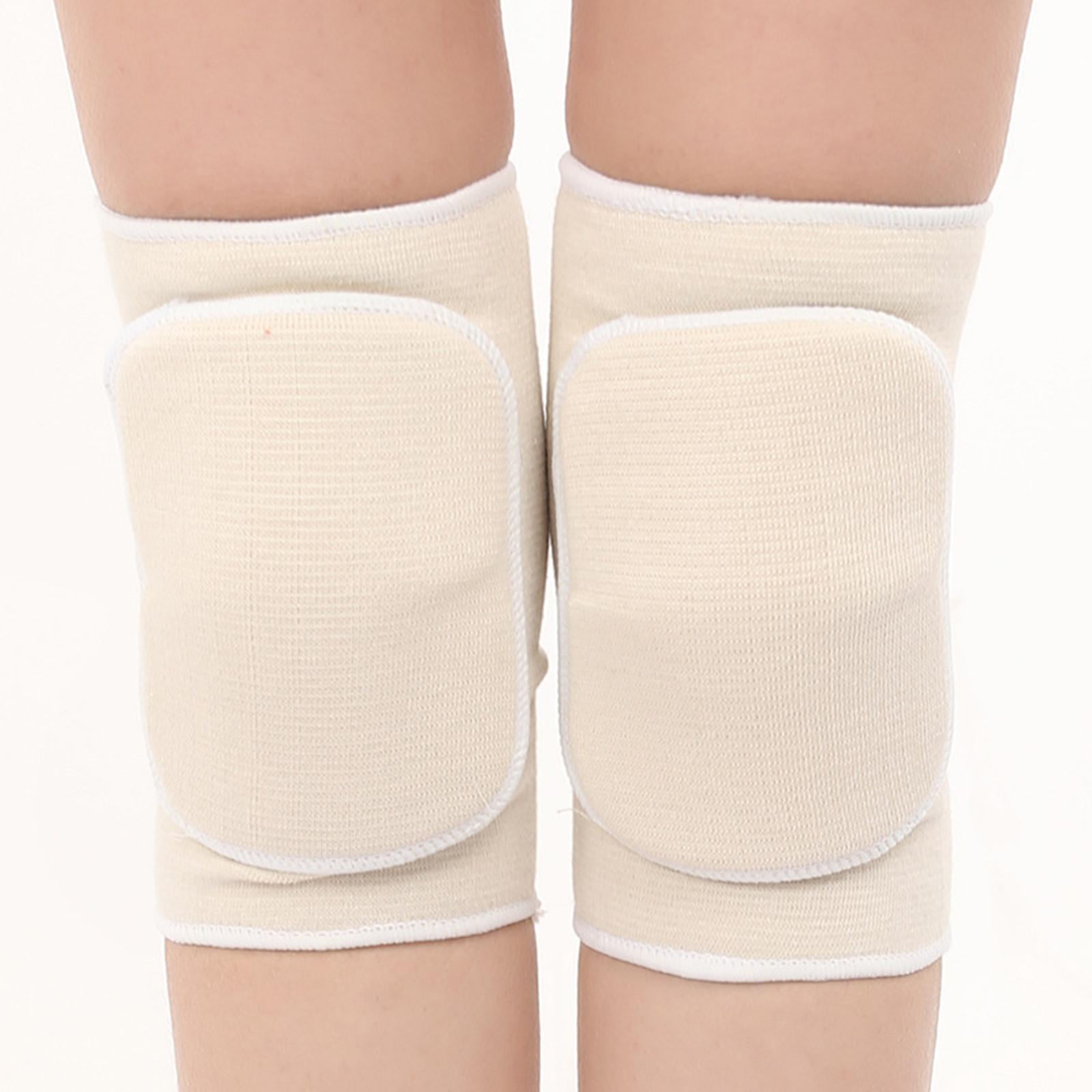 funtasica 3X Protective Knee Pads Pro Thick Sponge Avoidance Kneeling Kneepad White