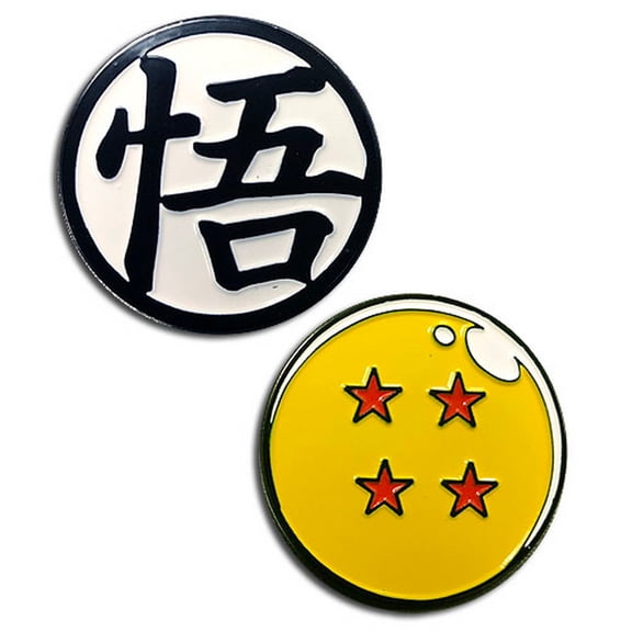 Dragon Ball Super - Dragonball #4 & Goku Icon Pins
