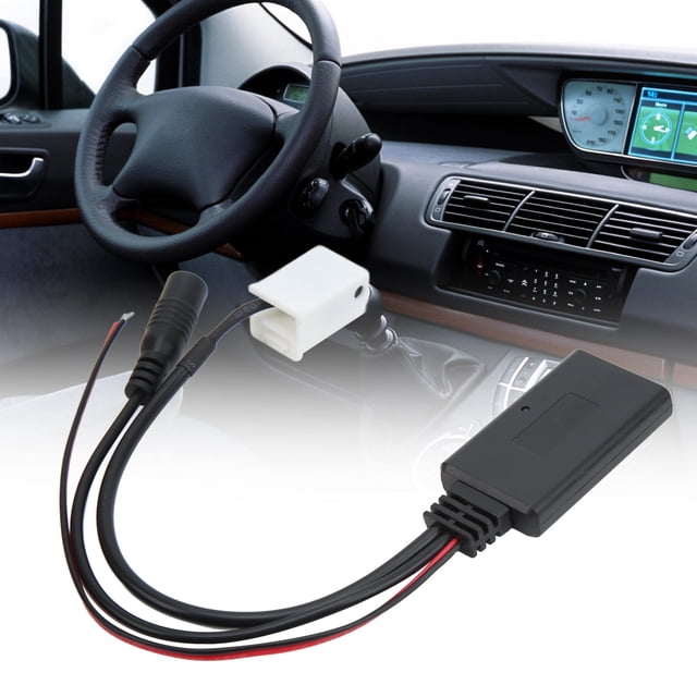Módulo Inalámbrico de de AutomÓvil, Micrófono para Automóvil de Alto Rendimiento Negro de Alto Rendimiento Micrófono para actualizar para actualizar