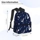 thumbnail image 4 of Mochila con notas musicales para saxofones, mochila para portátil, mochila de viaje, mochila de negocios para mujeres y hombres., 4 of 5