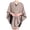Khaki1, variant on Women's Shawl Wrap Cardigans Cape Solid Fleece Neck Open Front Cardigan Shawls Winter Warm Coats for Wedding Party(Wine,Free Size)