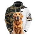 thumbnail image 5 of Sudadera con capucha con estampado 3D de perro de camuflaje para hombre, ropa de calle informal para hombre, chándal con estampado de perros y mascotas, jersey de camuflaje de Schnauzer y pastor alemá, 5 of 5