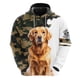 thumbnail image 5 of Sudadera con capucha con estampado 3D de perro de camuflaje para hombre, ropa de calle informal para hombre, chándal con estampado de perros y mascotas, jersey de camuflaje de Schnauzer y pastor alemá, 5 of 5
