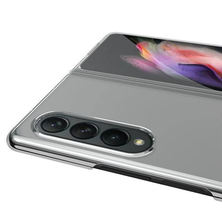 SaharaCase - Hard Shell Series Case for Samsung Galaxy Z Fold3 5G - Clear