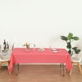 thumbnail image 6 of (1 Pc) Coral Premium Rectangle Heavy-Duty Plastic Table Covers ( Reusable), 6 of 6