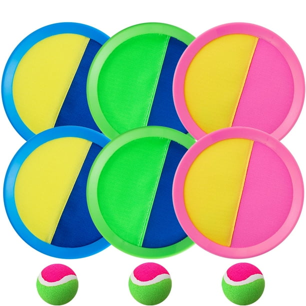 Juego de juegos al aire libre Toss and Catch Ball para niños Weehoey +3 años