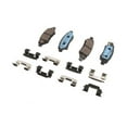 thumbnail image 2 of KarParts360 For Saab 9-4X 2011 Disc Brake Pad Set | Rear | Ceramic | Bonded Friction Type | With Springs, 2 of 4