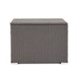 thumbnail image 2 of Grey Rattan Storage Box for Outdoor Use Stores Light - weight Blankets and Serves as Informal Table, 2 of 6