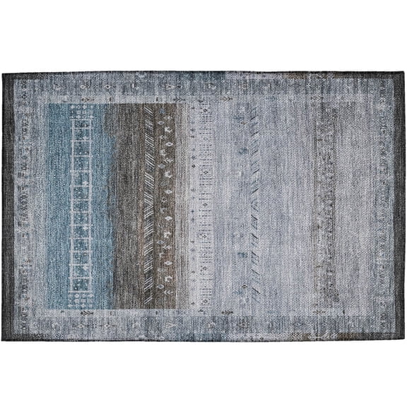 Dalyn Karaj Area Rug KJ7-Blue KJ7BU20X30 Blue, 1'8" x 2'6"