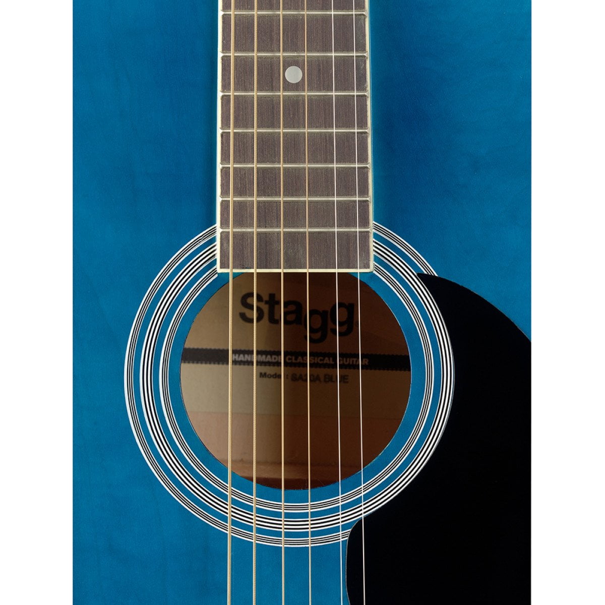 Stagg blue acoustic guitar sale