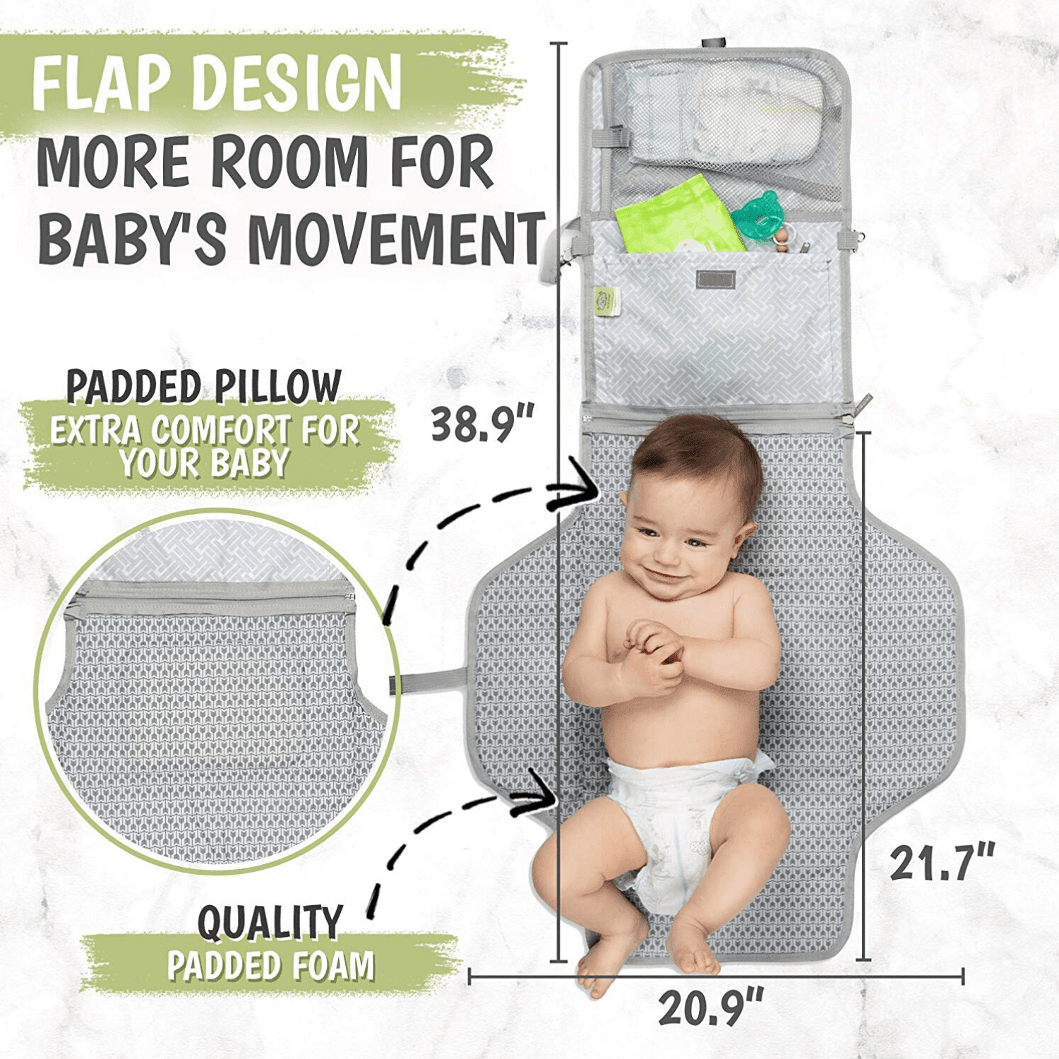 changing pad mat