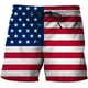 thumbnail image 2 of Pantalones cortos con estampado 3D de bandera nacional de EE. UU. Y Reino Unido para hombre, ropa de calle informal a la moda, pantalones cortos de playa, ropa deportiva masculina, nuevo Fivean unisex, 2 of 2