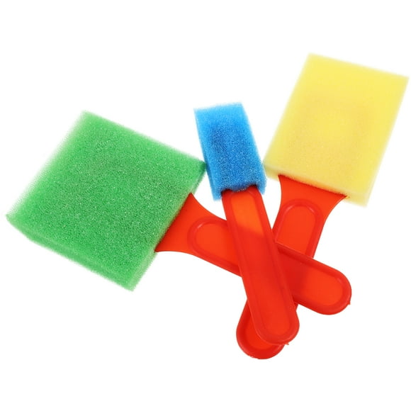 9Pcs Sponge Brushes for Painting Colored Sponge Brushes DIY Graffiti Sponge Brushes Drawing Brushes